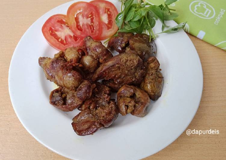 Ati Ampela Bumbu Ungkep
