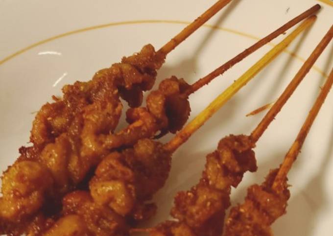 Resep Sate Kulit Ayam Oleh Ekanoviana Utomo Cookpad