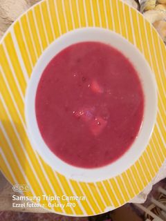 Citrusos vegán gyümölcsleves recept fotója