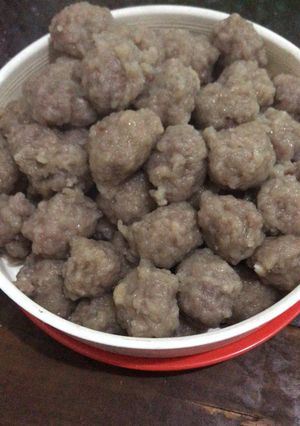 Foto resep Pentol colek daging sapi