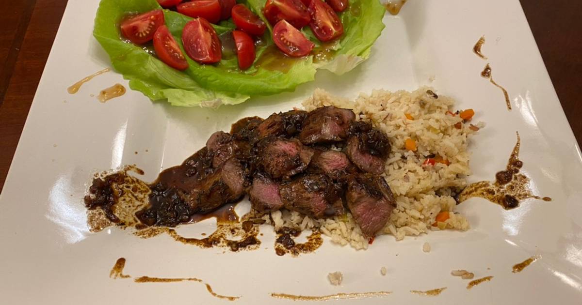 Lamb Tenderloin with a Whiskey Maple Syrup Sauce Recipe by fenway Cookpad