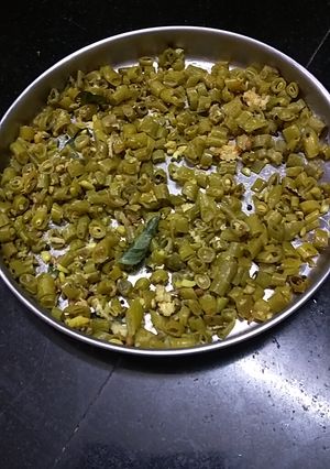 A picture of Green beans palyam.