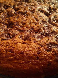 Una foto de Bizcocho de zanahoria con chocolate