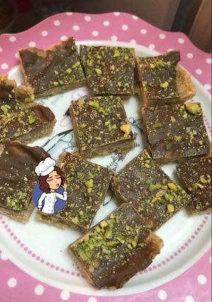 صورة لوصفة حلى الجلكسي مع الفول السوداني