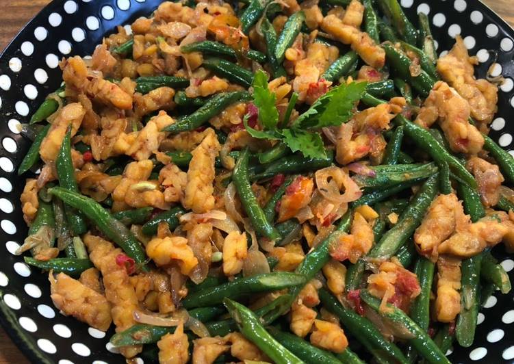 Oseng oseng kacang panjang