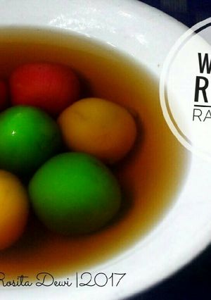 Foto resep Wedang Ronde Rainbow
