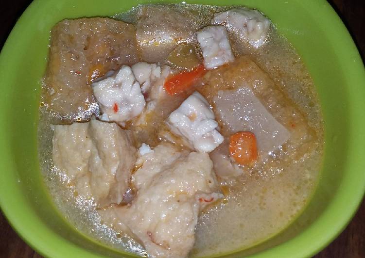 🌶Sayur Tahu Tempe Krecek Pedas🌶