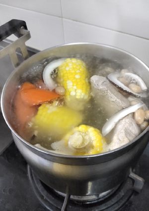 A picture of Coconut Soup.