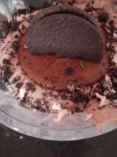 صورة لوصفة تحلية ببسكويت الاوريو 🍪🍫
