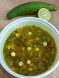Snake Gourd chana Dal Sabji