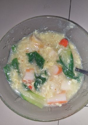 Foto resep Sup Kepiting Jagung Bumbu Instan Royco