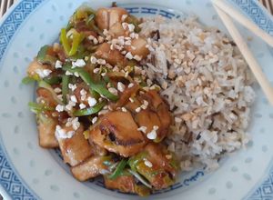 Foto di Tempeh alle mandorle (ricetta vegana)
