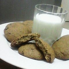 Chocolate Chip Banana Cookies A picture of Chocolate Chip Banana Cookies.