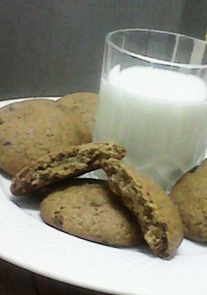 A picture of Chocolate Chip Banana Cookies.