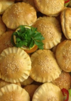 صورة لوصفة فطائر الشاورما