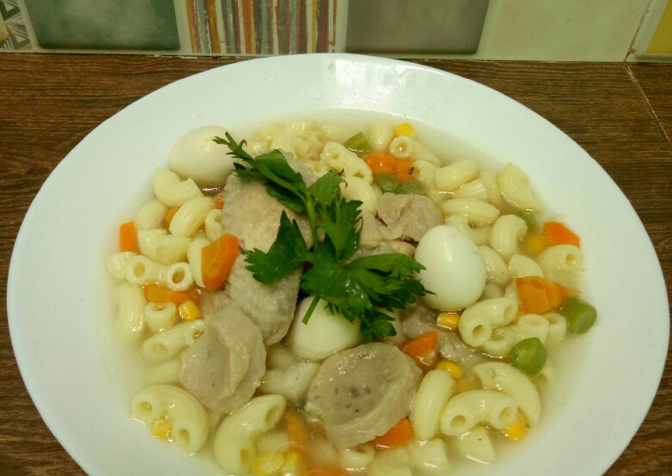 Sop Ayam Tidak Amis