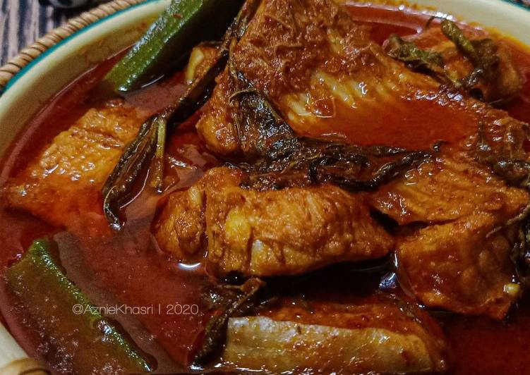 Cara Mudah Memasak Asam Pedas Jalinan Kasih (Jekferlailer4eva) yang Lezat