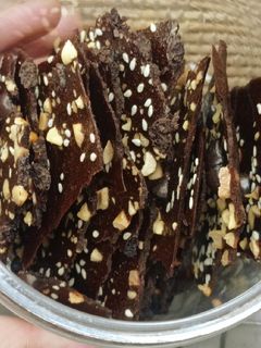 Foto resep (Sourdough Discard) Choco Mocca Crackers