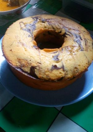 Foto resep Cake marmer