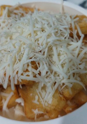 Foto resep Singkong keju merekah