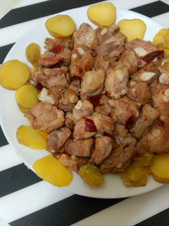Una foto de Costillas de cerdo a la ñora