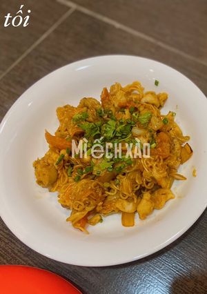 Hình của món Mì ếch xào - ăn dặm.