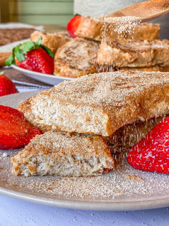 Una foto de Torrijas saludables