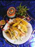 Tacos (vegetarian masala Tacos)