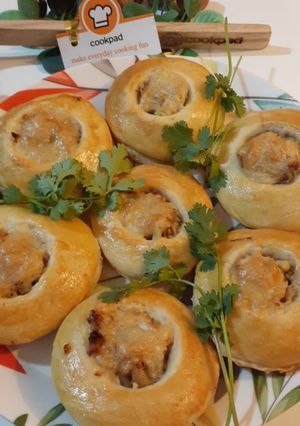 A picture of Donut patties.