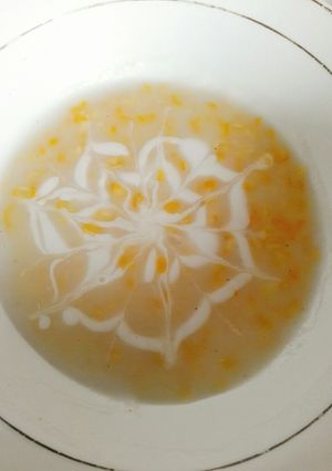 Hình của món Chè bắp.