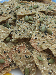 Una foto de Chips de tofu súper crujientes