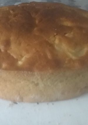 Una foto de Torta de manzanas