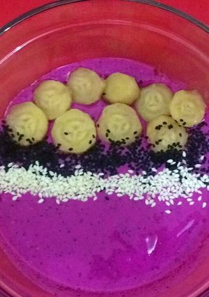 Foto resep Pinky Smoothies Bowl