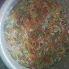 A picture of Vegetable salad.