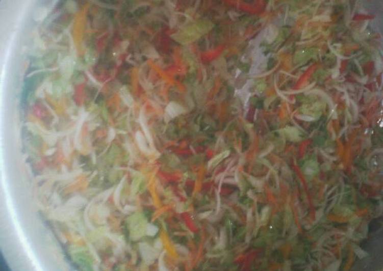 Easiest Way to Prepare Appetizing Vegetable salad