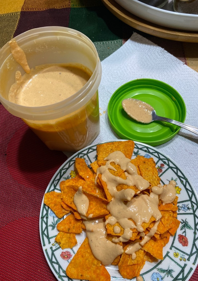Una foto de Dip de garbanzos y chipotle