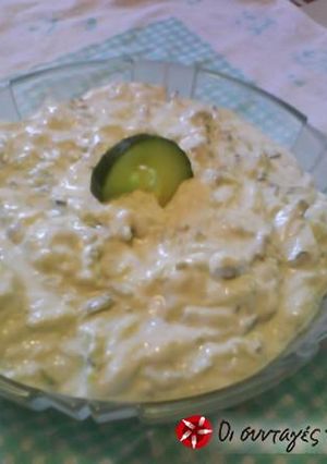 A picture of Homemade Tzatziki.