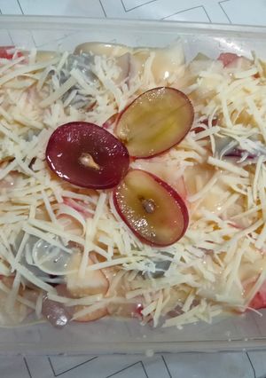 Foto resep Salad buah sederhana ala rumahan