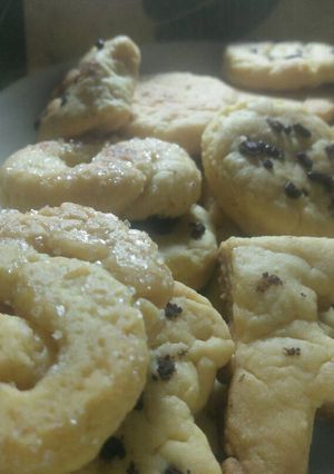 Foto resep Milk butter cookies 3 bahan