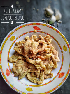 Foto resep Kulit Ayam Goreng Tepung