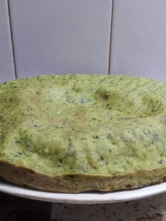 Una foto de Fainá de espinaca y zanahoria 🥕