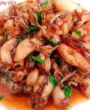 Mực sữa rim nước mắm