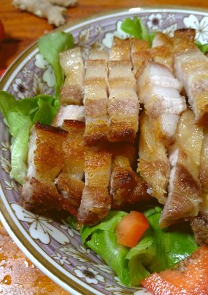 香煎五花肉 的食譜成品照片