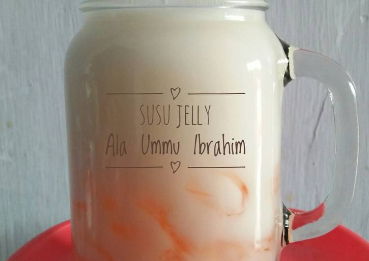 Bahan 38.Susu Jelly | Langkah Membuat 38.Susu Jelly Yang Sempurna