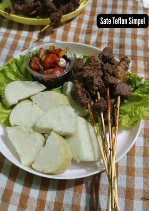 Foto resep Sate Teflon Simpel