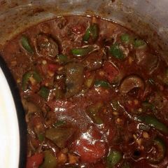 A picture of Tasty liver stew.