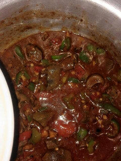 A picture of Tasty liver stew.