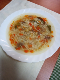 Una foto de Sopa de la abuela