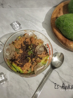 Foto resep Es alpukat milo #3