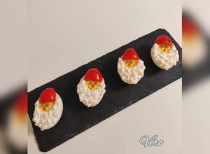 Une photo de Œuf dur au cottage cheese